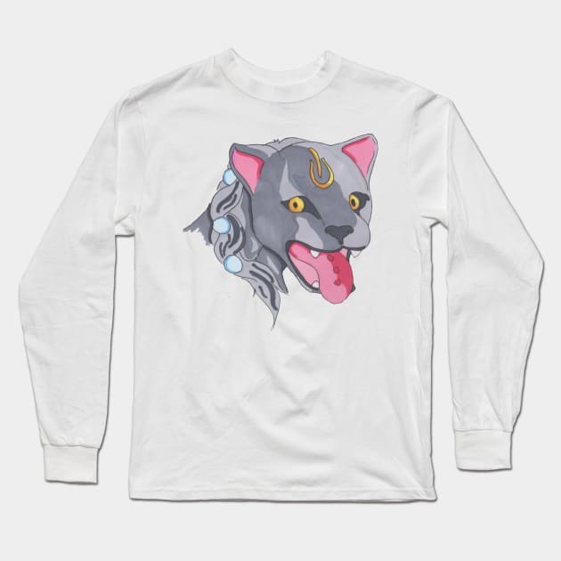 Jaguar Power Long Sleeve T-Shirt by Make_them_rawr